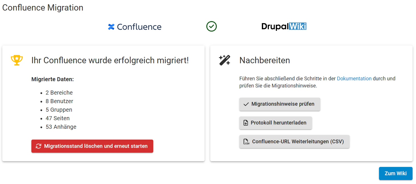 screenshot of Drupal Wiki